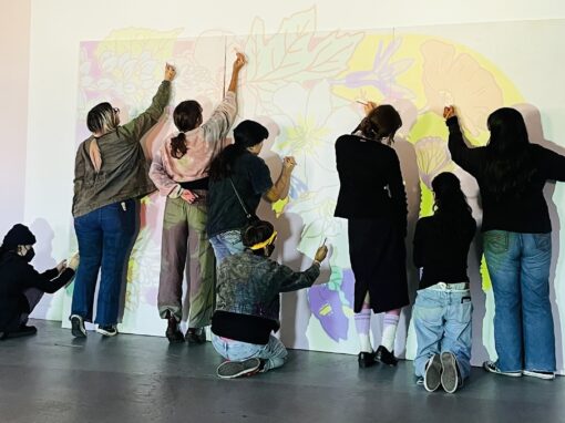 New Mural “Native Blooms” – Public Unveiling May 3rd 12-1pm at Angels Gate Cultural Center