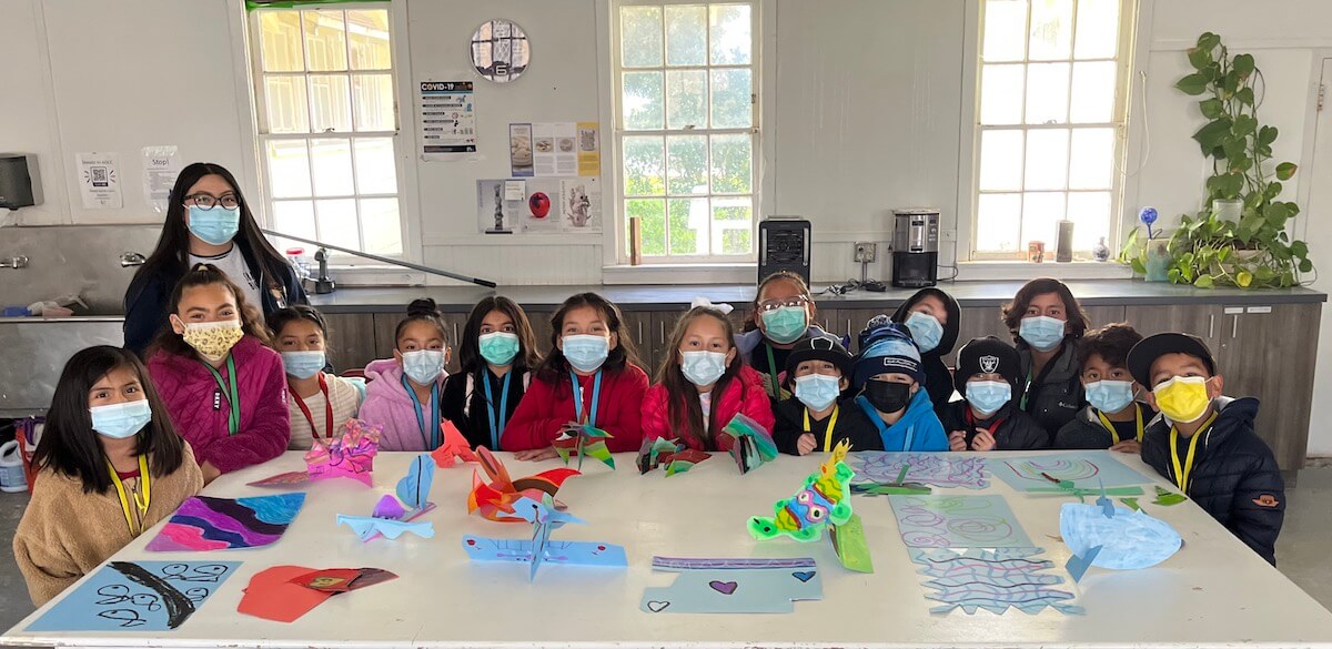 Classroom Teacher for AIC program with her 3rd Grade Class